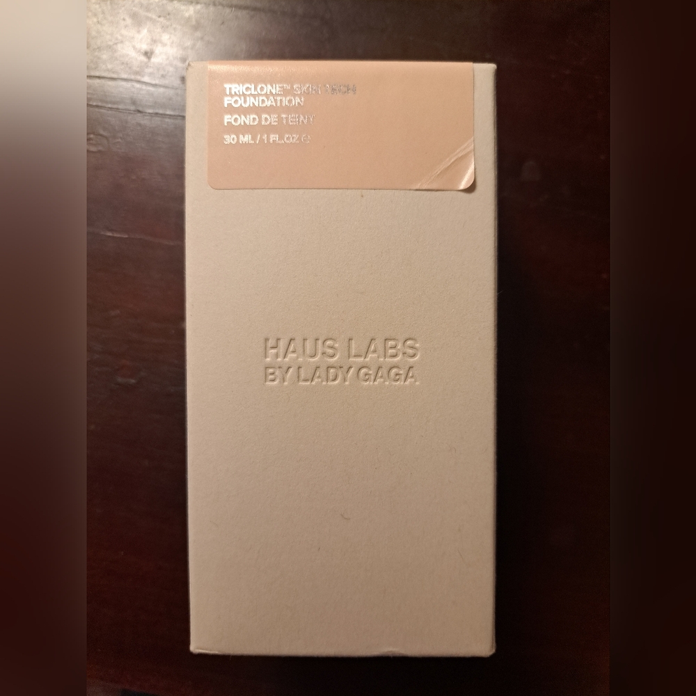 Haus Labs Triclone Skin Tech Foundation in shade 015 Fair Warm. Never opened!